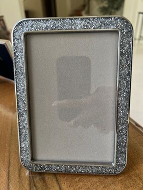 Swarovski Minera Picture Frame Small, 4 x 6 , Silver Tone 5379518